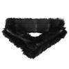 PU Leather Plush Belt Spicy Girl Y2K Waistband Personality Leather Fur Belt  Dress Decoration