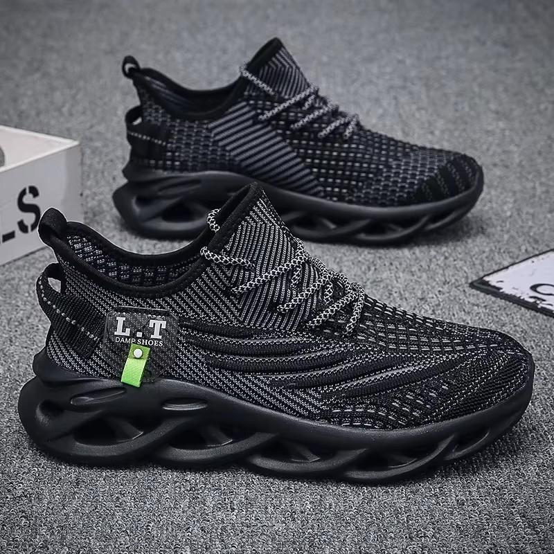 Men'S Running Shoes Fashionable Avant-Garde Mesh Anti Slip Casual Sneakers New Ultra Light Fast Drying Basketball Training Shoes