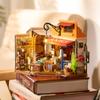 ROBOTIME Rolife 3D Puzzles Corner Bookstore DIY Miniature House Kit DG164