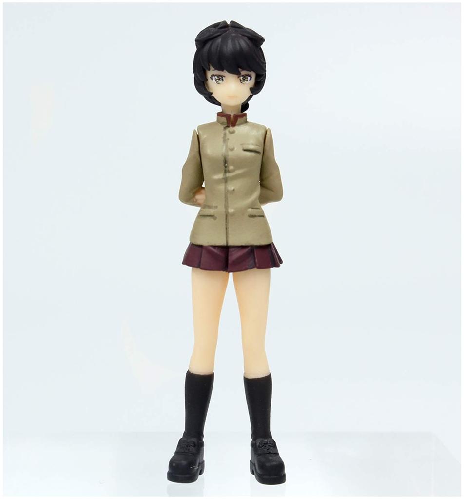 PLATZ Girls & Panzer Final Chapter Набор фигурок Академии Чи-Ха-Тан, Версия в униформе, Масштаб 1/35, Неокрашенный набор из пенополиуретана, GPF-37