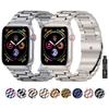 Металлический ремешок для Apple Watch Ultra 2 49мм 45мм 41мм 44мм 40мм Браслет из нержавеющей стали для iWatch Серии 9 8 7 6 5 4 3 SE