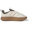 adidas Adipuff Нескользящие Износостойкие Низкие Повседневные Кроссовки Унисекс Белый Зеленый Коричневый JP7711