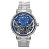 The Tennessee Stainless Steel Blue Skeleton Dial Automatic I13104 Men's Watch