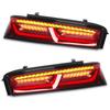 LED Taillight Assembly Rear Brake Turn Signal Light IP67 Waterproof Replacement for Camaro 2016‑2018 Red