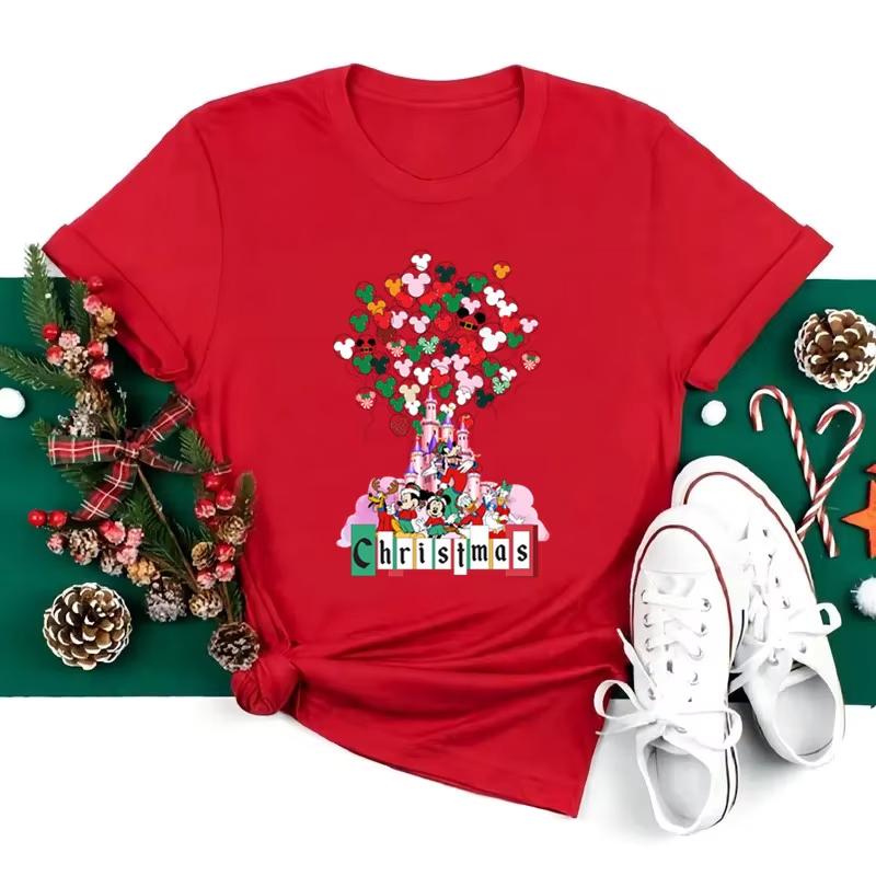 Merry Christmas   Printed TShirt Unisex Womens Cute Y2K Santa Claus TShirt Unisexs Top Harajuku Style Clothing Soft Cotton