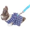Rabbit Harness with Leash Bunny Vest for Guinea Pig Ferret Chinchilla Hamster Squirrel Lovely Costume Small Pet Supplies