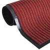 Entrance Mat - vidaXL - Red - 120 X 90 Cm - Non-Slip - Synthetic