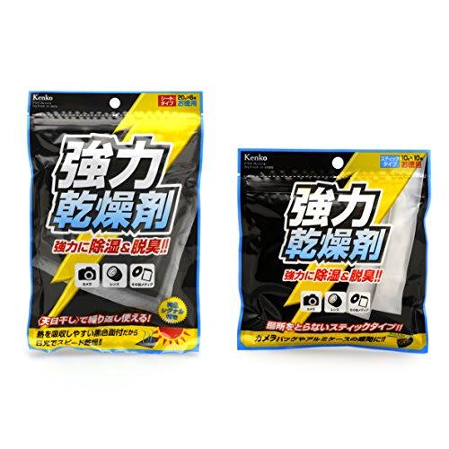 Kenko Strong Desiccant Dry Fresh Stick/Sheet Double Pack Многоразовый силикагель Тип DF-STBWDP [Набор для оптовой покупки]