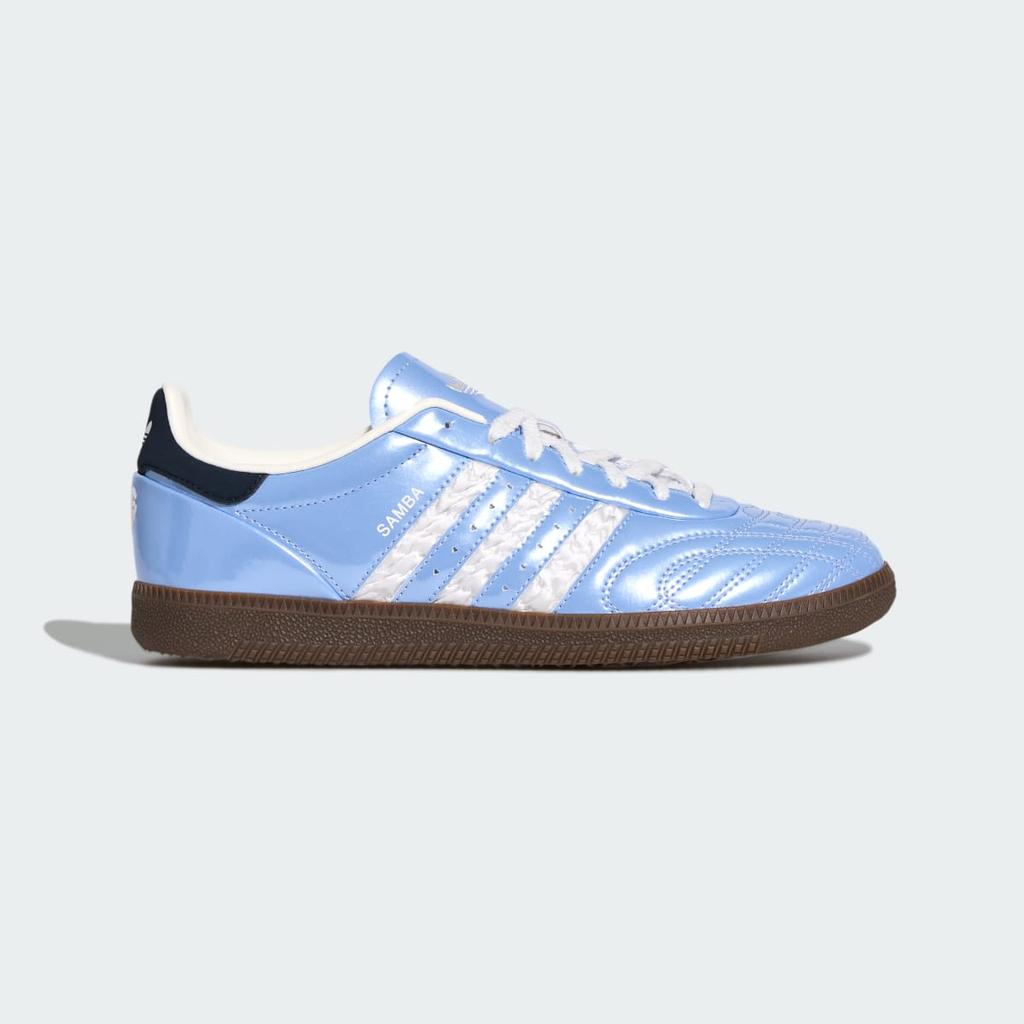 adidas SAMBA JP EXCLUSIVE for BILLY'S KJ7302 Unisex Originals Sneakers Glow Blue / Core White / Aurora Ink