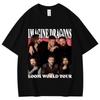 Imagine Dragons Loom World Tour T Shirt Unisexs WOMEN Fashion Rock Short Sleeve Tshirts Summer Casual Loose Cotton T Shirts