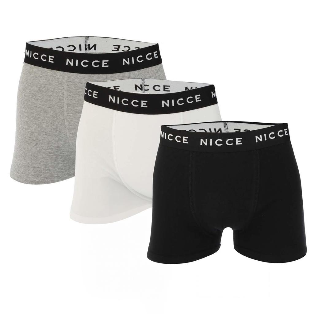 Nicce Mens Luzern Boxer Shorts (Pack of 3)