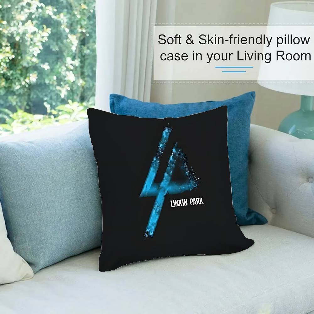 Наволочка L-Linkin P-ParkS Чехол для декоративной подушки Скандинавский Винтажный Стиль Чехлы для подушек Домашняя Гостиная Диван Сиденье Декор