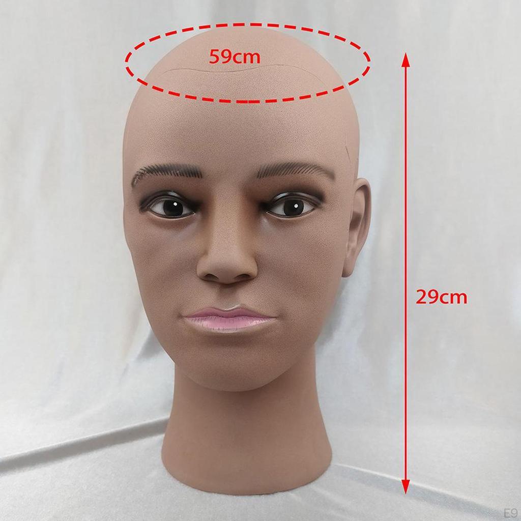 Парик для макияжа волос для практики массажа головы и туловища