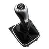 Manual Car Styling 5/6 Speed Gear Shift Knob Gaiter Boot Cover For Volkswagen Golf 5/6 MK5/MK6 Scirocco(2009) Octavia(2006)
