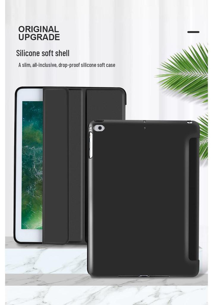Чехол для iPad 10.2/Pro 3/4/Air 5/Mini 5/6 со слотом для стилуса, из мягкой кожи