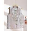 Высококачественный женский жилет женский жилет весна и осень 2025 новый жилет без рукавов