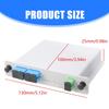 1x4 UPC PLC Оптический сплиттер-карта для оптоволокна Вставка интернет Оборудование для комнаты для эффективного распределения сигнала в сети