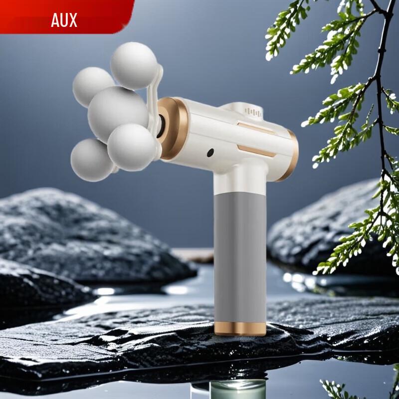 AUX LCD Platinum Deep Tissue Massage Gun