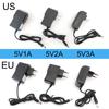 AC 110V 240V To DC 5V 1A 2A 3A 5V2A 5V1A 5.5x2.5mm Power Supply Adapter Charger 1000ma 2000ma 3000ma Converter for Strip Light
