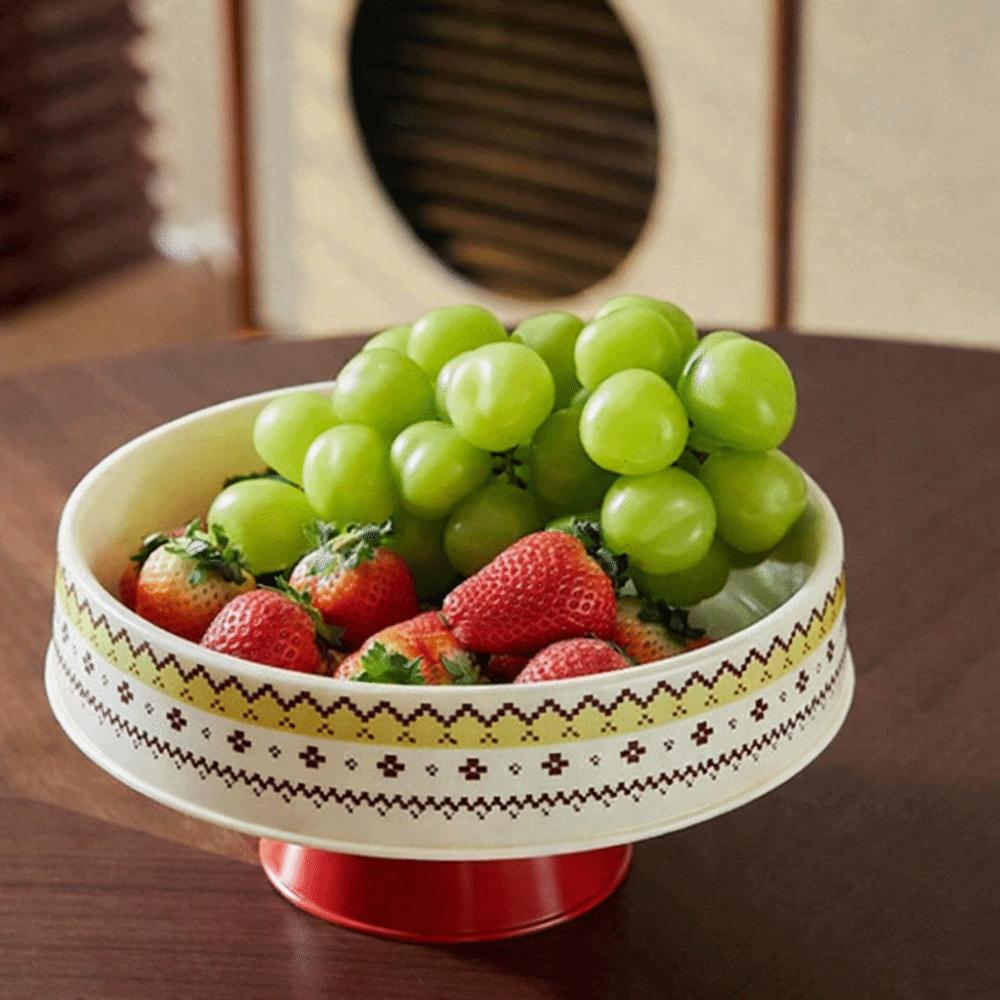 Large Capacity Dried Fruit Plate Plastic Snack Tray Jewelry Storage Tray  Entryway Display