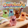 Милая Капибара Блестящая Сквиш-Игрушка Медленно Поднимающаяся Сжимаемая Игрушка для Снятия Стресса Сенсорная Игрушка-Непоседа для Снятия Тревоги Сувениры на Праздник Подарок