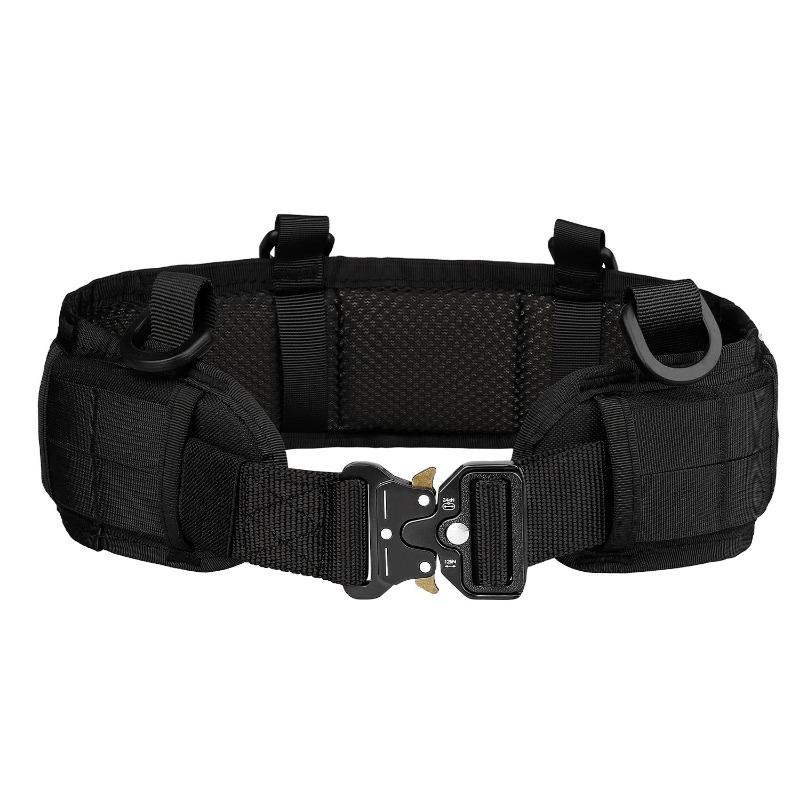 Outdoor Waist Belt Multi-Functional Quick Release Waist Seal Buckle Nylon Waistband