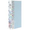 Nakabayashi Pocket Album Photo Holder L Size 288 Pieces Floral Pattern Blue PHE2288A-B