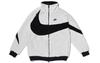 Nike Реверсивная флисовая куртка с большим свушем Азиатский размер Белый Черный BQ6546-114