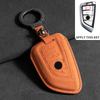 Car Key Case Cover Shell for BMW X1 X3 X5 X6 Series 1 2 5 7 8 F15 F16 E53 E70 E39 F10 F30 G30 G20 G11 G01 G02 G05 Suede Keychain