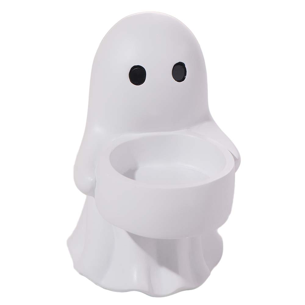 Resin Halloween Ghost Candle Holder Gothic Halloween Candlestick Holder Party Decorations