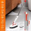 3 In 1 Cleaning Brush Multi-Functional Long Handle Removable Sponge Cleaning Brush for Household Floor Ceramic Bathtub Car Tool