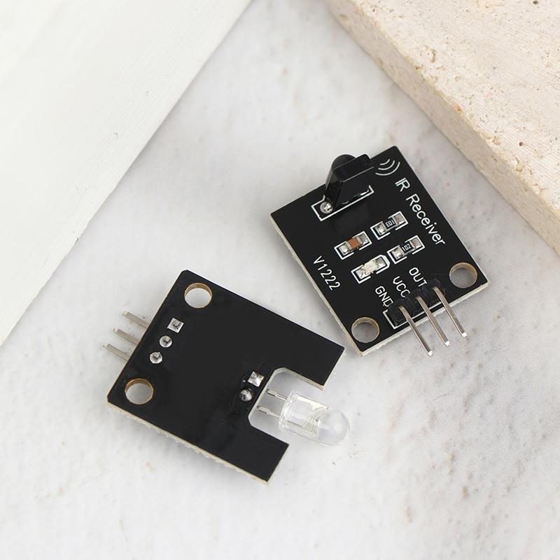 ИК передатчик и приемник модуль датчика комплект для Arduino | 38 кГц 10 м дальность | 5 В цифровой набор из двух штук