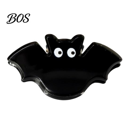 Unique Hair Clips for Theme Photos Halloween Cartoon Women Girls, Acrylic Glitter Pumpkin/Ghost/Bat/Cat Barrettes Accessories, Cute Decorative