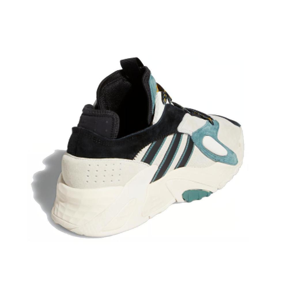 adidas Стритбол 'Крем Тех Изумрудный' (унисекс) Кремово-белый / Основной черный / Техно-изумрудный Баскетбольные кроссовки FV4850