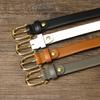 Women's Leather Belt Simple All-Match Fashion Trendy with Skirt Pin Buckle Belt