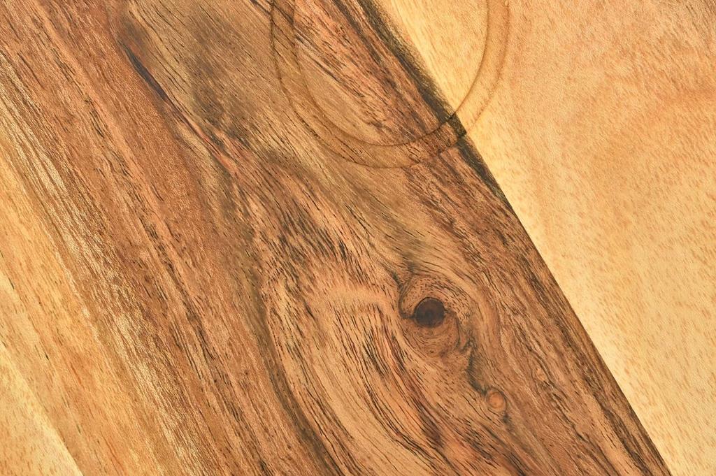 Organic Acacia Wood Cutting Board for Kitchen Chopping and Butcher Block Cheese, Vegetables, Fruit and Salad, 14 X 10 Inch, Ghost Board