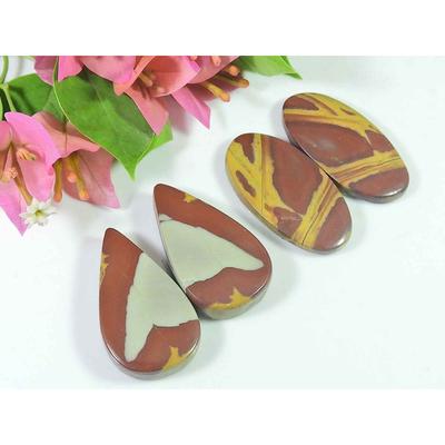 28-29 мм Noreena Jasper Match Pair 2Pcs Mix Shape Cabochon Free Jewel Stone Lot SK-3020