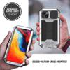 360 Полная усиленная металлическая защита для IPhone Air 17 16e 17e 16 15 14 Plus 13 Pro Max Чехол Ударопрочный Защита экрана и объектива