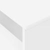 Console Table White 91.5 x 35 x 38.5 cm Particleboard