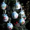 Xmas Party Hanging Ball for Home Party Ornament Christmas Gift Christmas Tree Decor Ball Baubles Ornament  Xmas Tree Toys 7 PCS  a Set