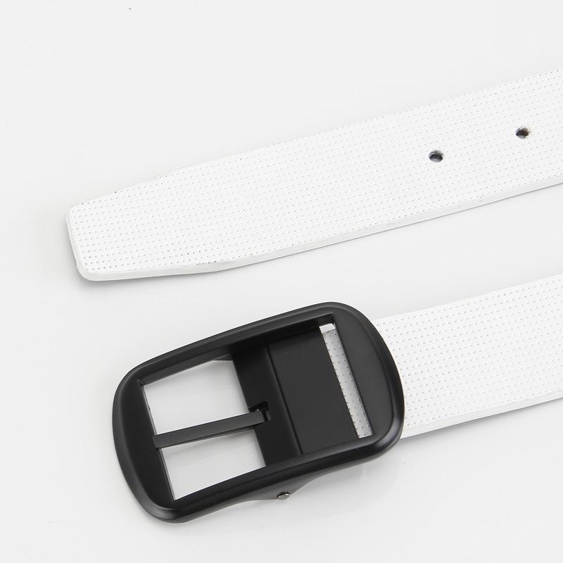 Ремень с игольной пряжкой, ремень с пряжкой-штифтом, мужской ремень из натуральной кожи, двухслойный кожаный модный повседневный ремень