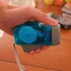 Adjustable Battery New Blue Hiking Dynamo Light Powered Torches Flashlight Torch Hand Pressing LED
