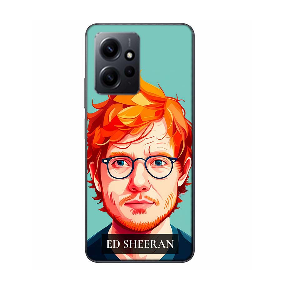 Чехол для телефона с изображением Эда Ширана для Redmi 12 13C 12C 15C 9 10 10C Note 13 Pro Plus 14 15 Pro 9T 9C 9A ТПУ Мягкий чехол Прозрачный чехол для телефона
