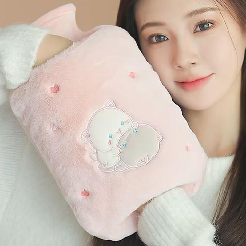 Мягкая взрывозащищенная грелка из ПВХ: Утолщенная, симпатичная и безопасная грелка для рук и живота для студентов