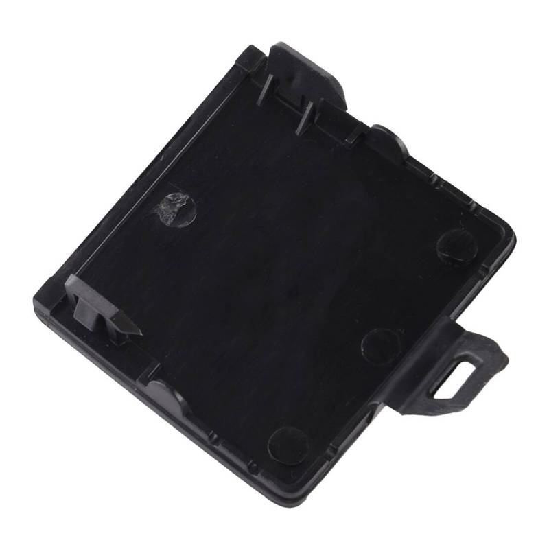 51128048592 Rear Car Bumper Tow Hook Cover Cap Fit for BMW 5 Series F10/F11 M-Sport 528i 535d xDrive 2014-2016 Black Plastic