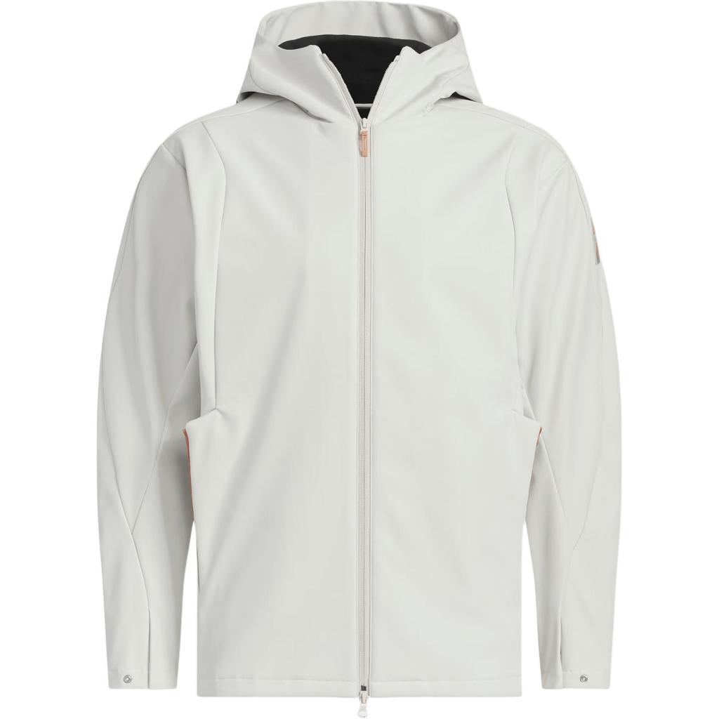 Adidas Wuji Series FW24 Water-Resistant Woven Casual Hooded Jacket Men Jacket Talc JI8713