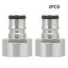 2 шт. Адаптер для соединения бочонка с шариковым замком из нержавеющей стали, комплект для быстрого отключения с шариковым замком