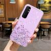 Прозрачный чехол с блестками для Xiaomi Redmi Redmi Note 11 5G Note 11S Mi POCO M3 11T Note 10 Lite Mi 10 Pro Shining Sequin