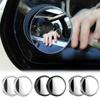 Car Rearview Mirror Small Circular Mirror Blind Spot Waterproof Auxiliary Mirror 360 Degree Multifunctional Reflector