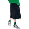 Fila X MIHARA YASUHIRO Многослойный дизайн Однотонная плиссированная юбка Женские юбки Черный F11W243302F-BK